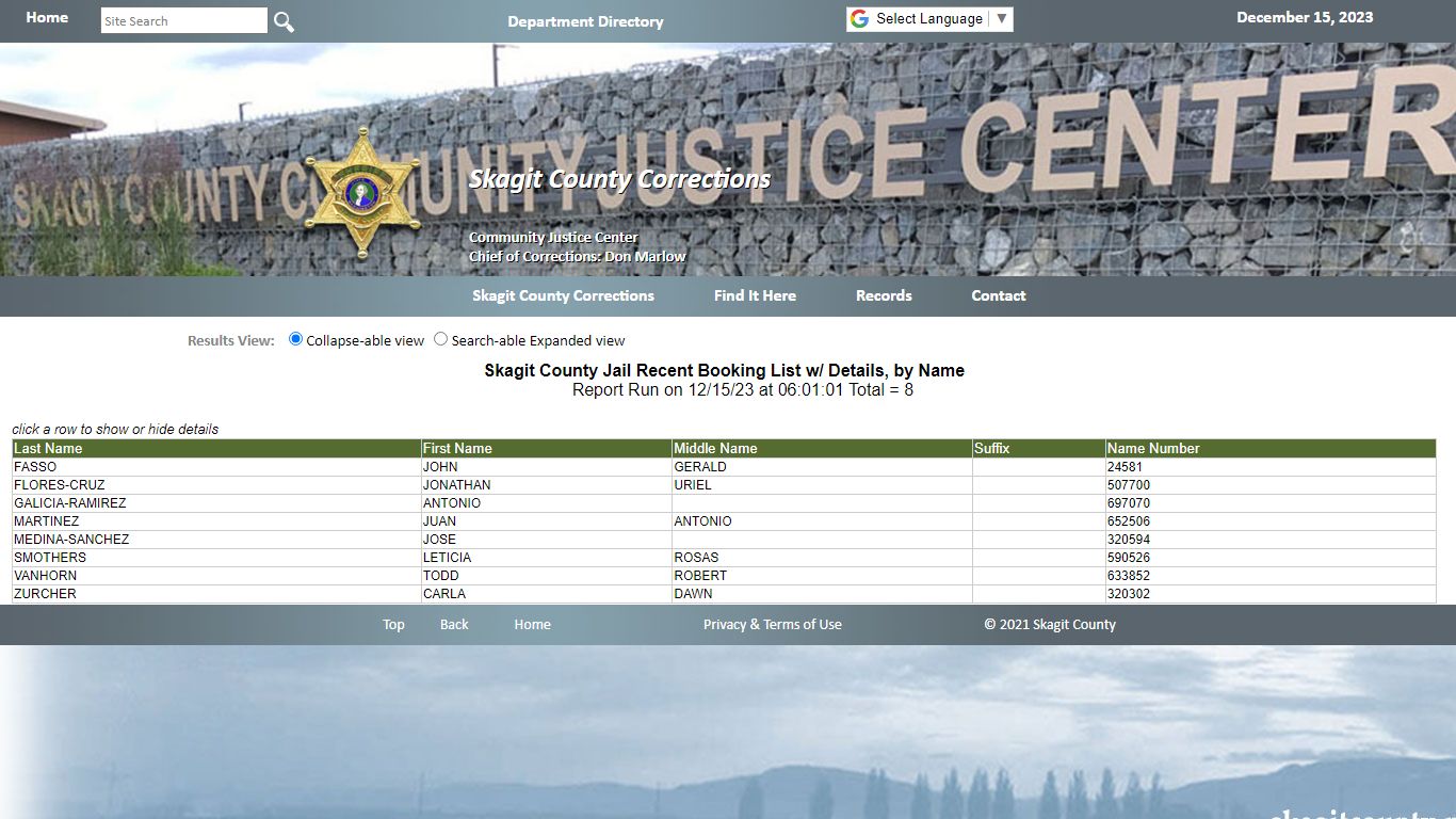 Skagit County Corrections