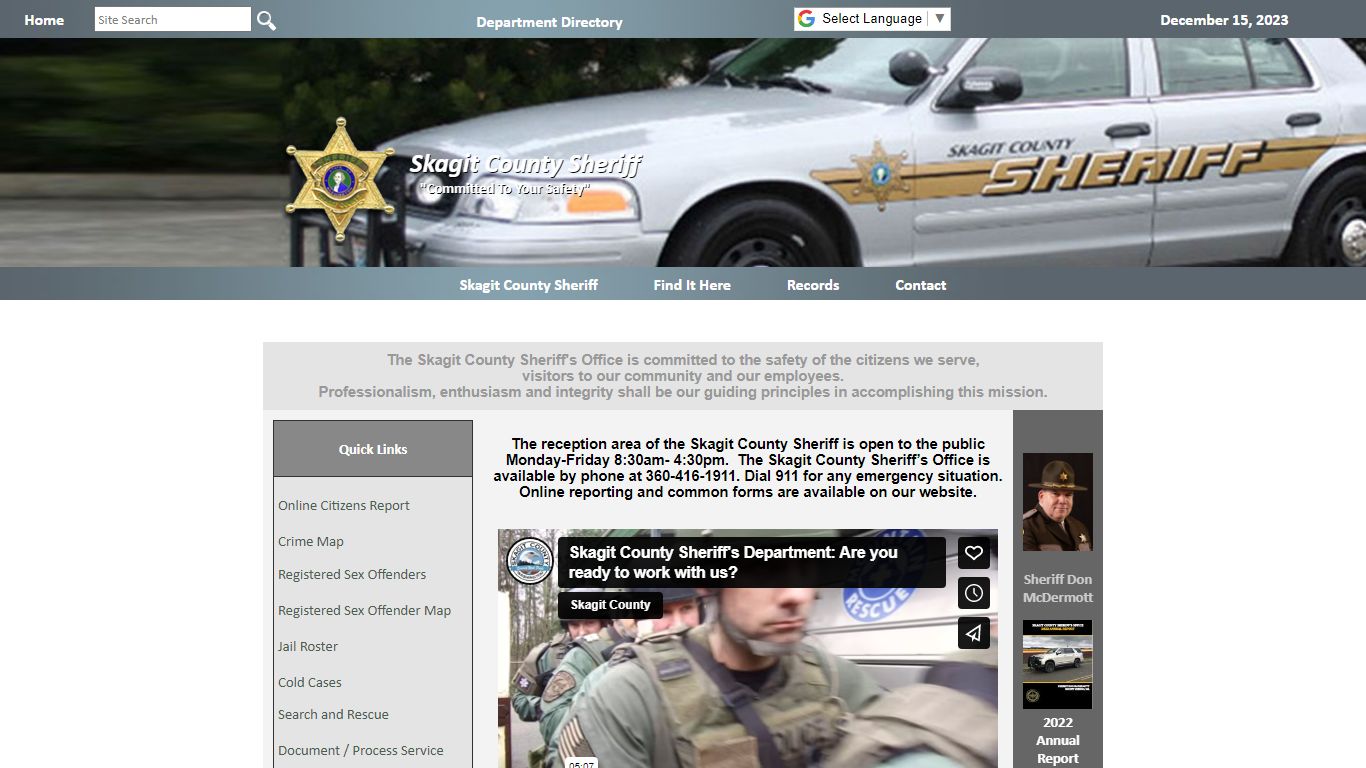 Skagit County Sheriff